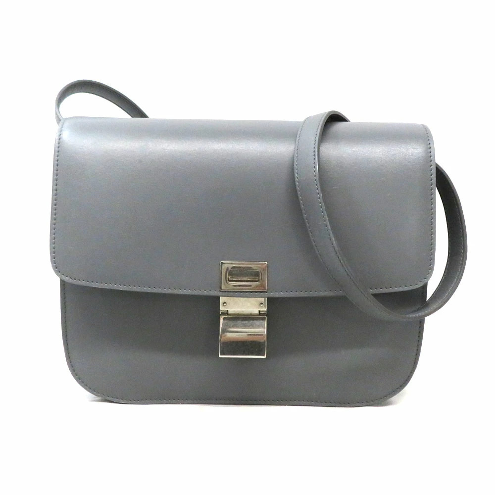Celine Classic Box Bag Shoulder Bag Gray